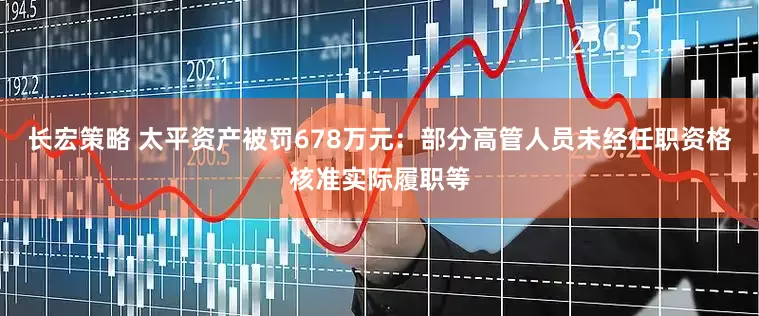 长宏策略 太平资产被罚678万元：部分高管人员未经任职资格核准实际履职等